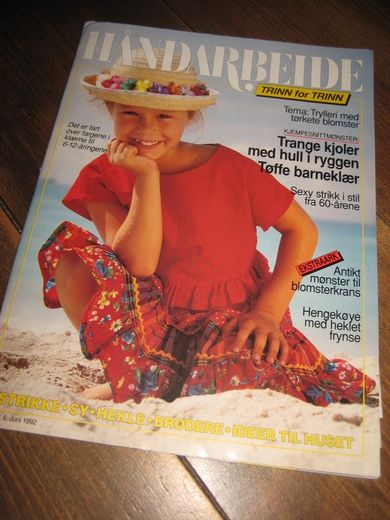 1992 nr 006 HÅNDARBEIDE TRINN FOR TRINN
