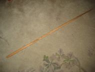 Gammel bakstepinne brukt i forbindelse med flatbrødbaking