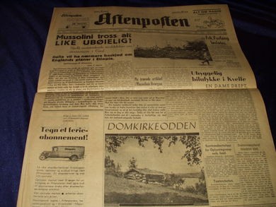 1935,nr 384, Aftenposten