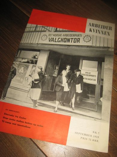 1959 nr 007 ARBEIDER KVINNEN
