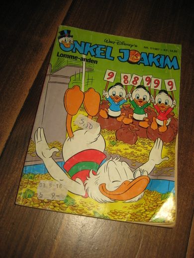 1987,NR 007, ONKEL JOAKIM. 