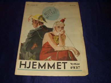 1937 nr 001 HJEMMET