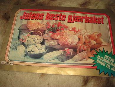 Julens beste gjærbakst. 1987.