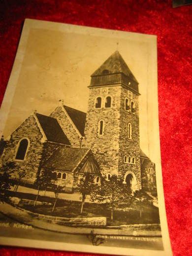 Aalesund Kirken Johs Havnevik Aalesund Stempla 23 12 37