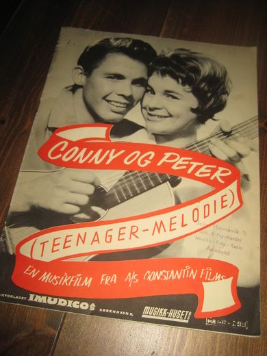 CONNY OG PETER (TEENAGER - MELODIE) 14 sider, 1959.