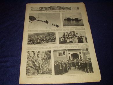 1910 nr 028 Tilæg fra Alleras Familie Journal NYT FRA ALLE LANDE