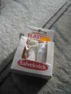 Eske med brukt innhold Salvekvick 80 tallet