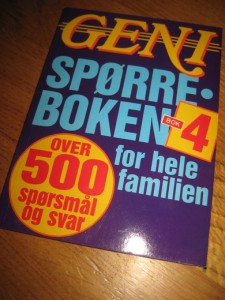 GENI SPØRRE BOKEN 4. 