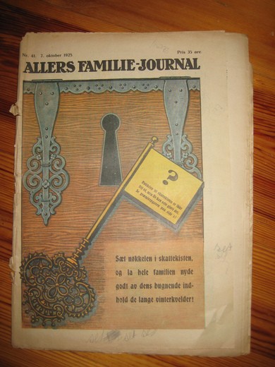 1925,nr 041, ALLERS FAMILIE JOURNAL.