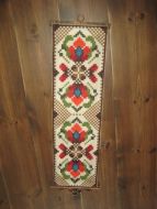 Stor klokkestreng med smijernsoppheng ca 21*92 cm stor 60 tallet