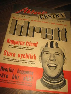 1957,nr 013,B, IDRETT EKSTRA, AKTUELL.