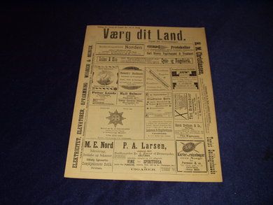 1898 nr 014 Værg dit Land