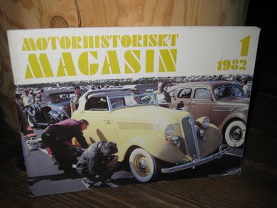 1982 nr 001 MOTORHISTORISKT MAGASIN