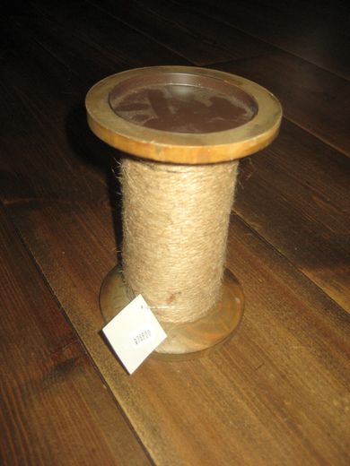 Ubrukt sak prislapp heng på kr 169 - Ca 16 cm høg Lysestake?