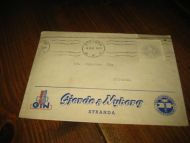 Brev fra Gjørde & Nyborg Stranda, 1961.
