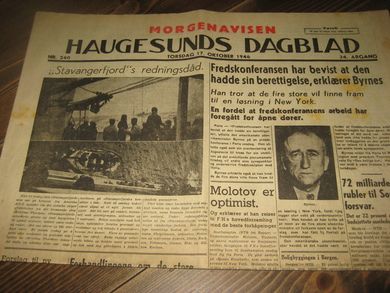 1946 nr 240 HAUGESUNDS DAGBLAD