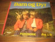 BARN OG DYR. LITOR 1982.