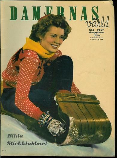 1947 nr 004 DAMERNAS vårld
