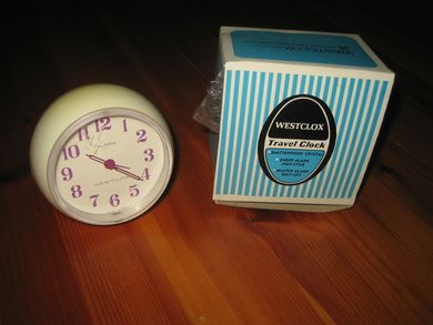 WESTCLOK fra 70 tallet ser ikkje ut til at denne virker men i en klokkesamling er den velkommen