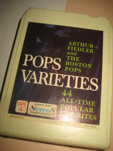 ARTHUR FIEDLER AND THE BOSTON POPS POPS VARIETIES Tape nr 4 1971