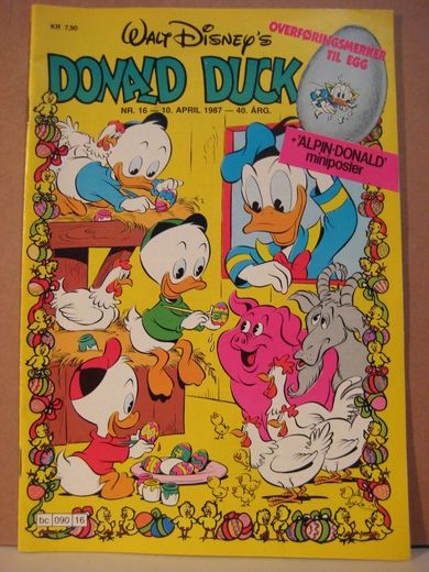 1987 nr 016 DONALD DUCK & CO