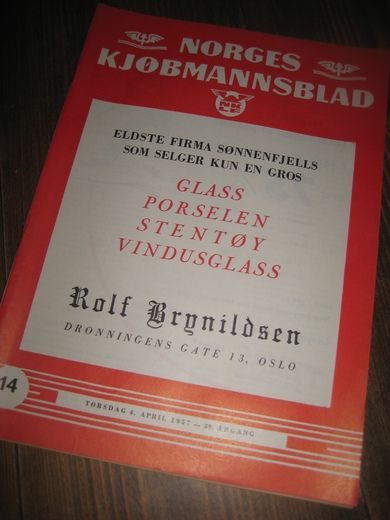1957 nr 014 NORGES KJØPMANNSBLAD