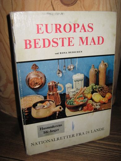 DEDICHEN: EUROPAS BEDSTE   MAD. Nationalretter fra 24 land. 1959.
