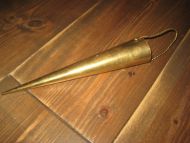 Messing trakt ca 22 cm høg