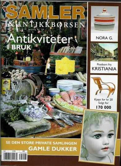 2007,nr 008, SAMLER & ANTIKKBØRSEN.