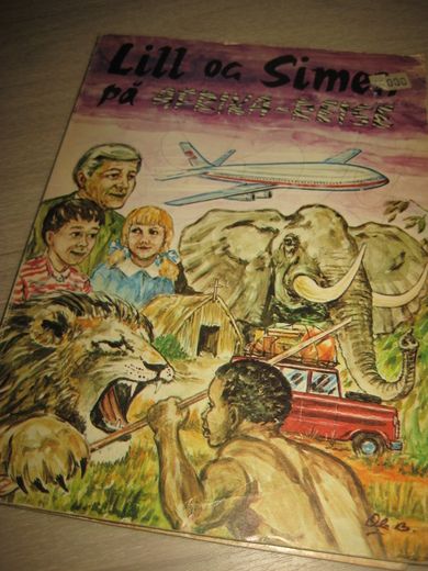 LILL OG SIMEN PÅ AFRIKA REISE. 1979.
