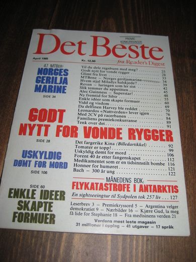 1985 nr 004 Det Beste fra Readers Digest