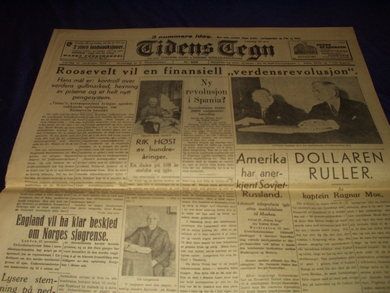 1933 nr 268 Tidens Tegn