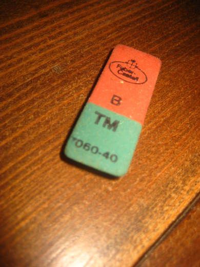 Ubrukt viskeler TM Faber Castell 80 tallet