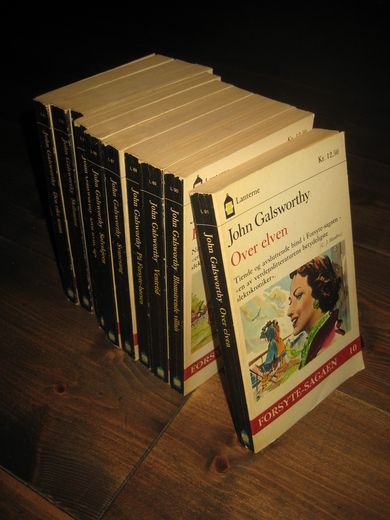 Galsworthy John: FORSYTE SAGAEN 1-10 1968