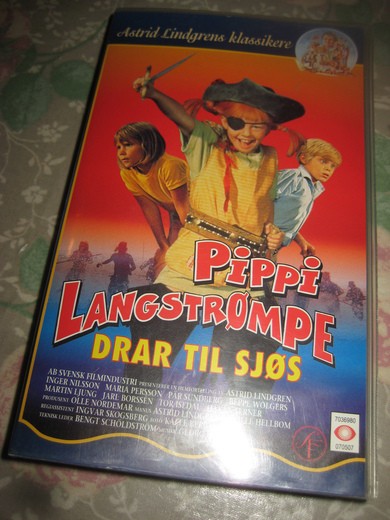PIPPI LANGSTRØMPE DRAR TIL SJØS. 1970, 94 MIN.