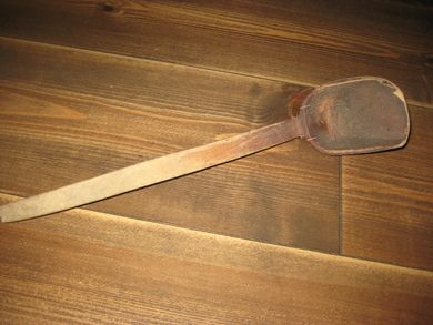Gammel tresleiv ca 33 cm lang