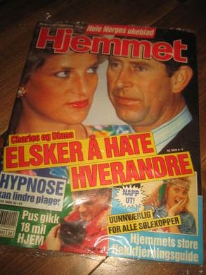 1991 nr 036 Hjemmet DIANA OG CHARLES