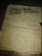 Factura fra Aalesund Smørfabrik 23/8 1913