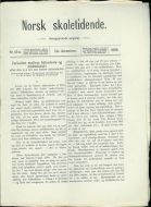 1896,nr 049,A,                        Norsk Skoletidende.