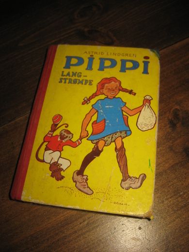 LINDGREN, ASTRID: PIPPI LANGSTRØMPE. 1962.