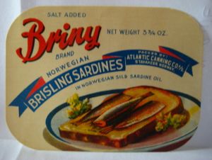 Briny BRISLING SARDINES