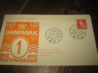 POSTFRIMERKE HASLEV 30 6 67