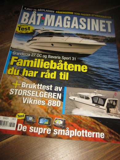 2012,nr 001, BÅT MAGASINET. 