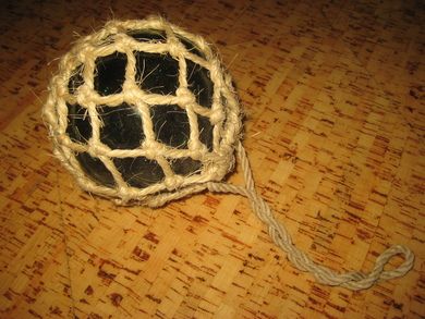 Kavlkule med meget pen innbinding Grønn 13 cm i diameter