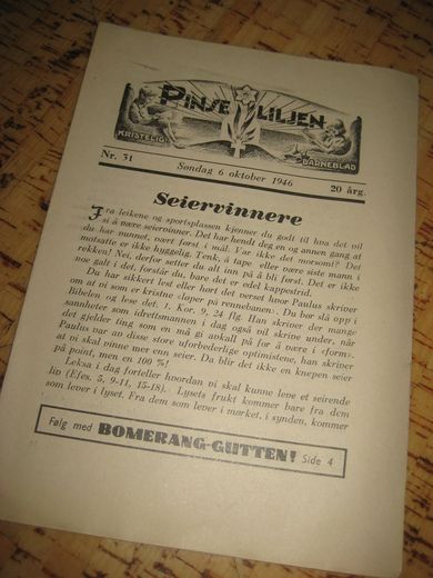 1946,nr 031, PINSELILJEN.