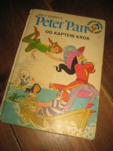 Peter Pan OG KAPTEIN KROK. 1975.