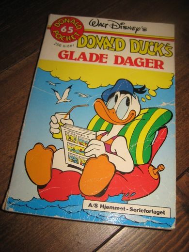 DONALD DUCK'S GLADE DAGER Bok nr 65