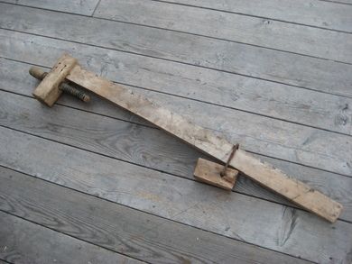 Tretvinge fra slutten på 1800 tallet 120 cm lang