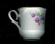 Strøken kopp med tekst 