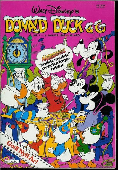 1985 nr 001 Donald Duck & Co